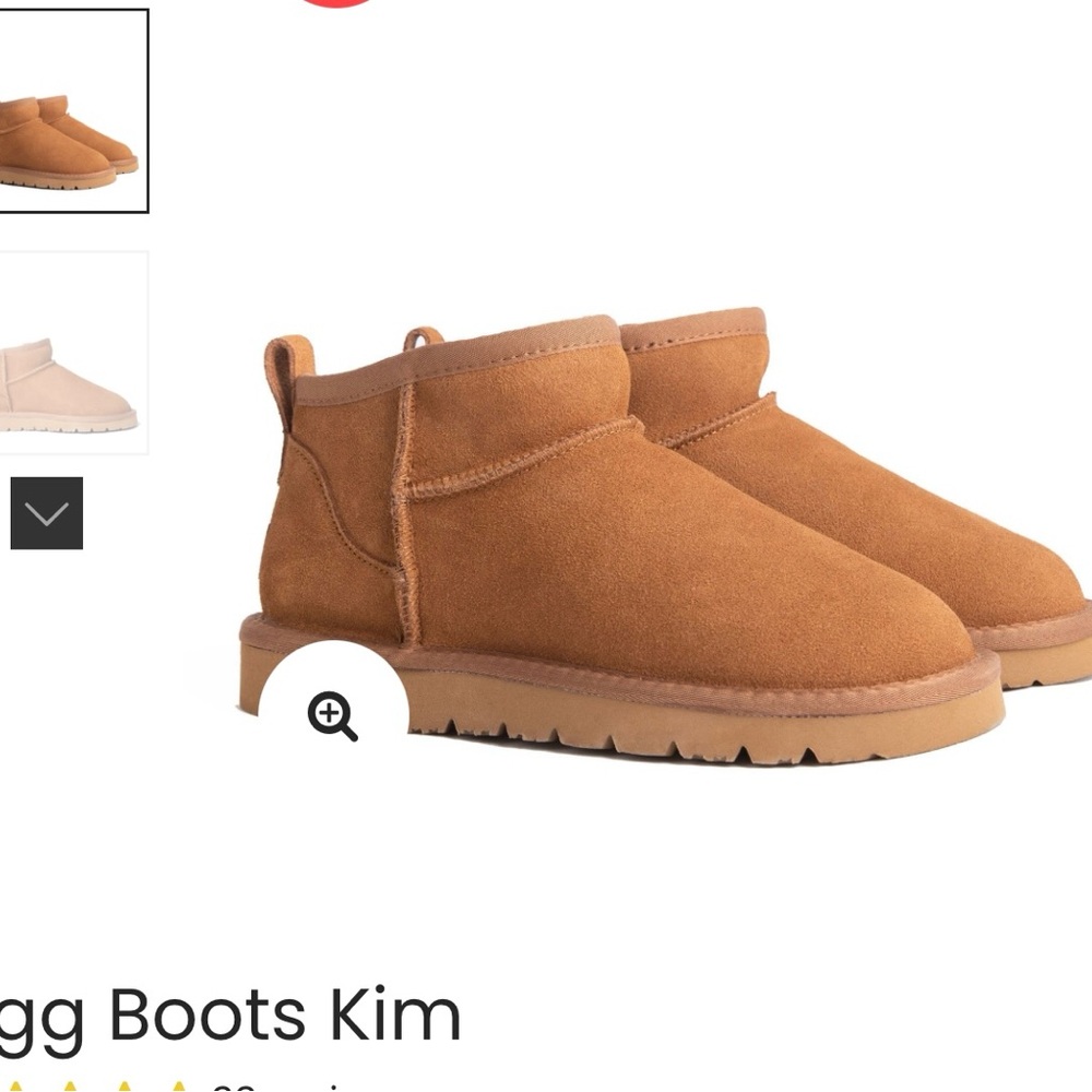 Chestnut UGG boats size 7.5